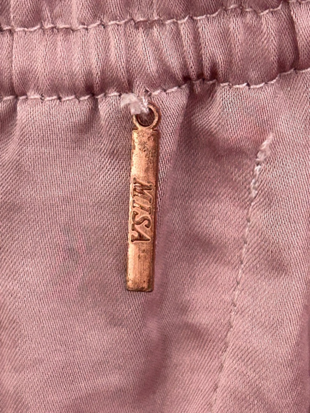 Misa Los Angeles Romi Mini Dress in Mauve Size Medium - Picture 8 of 10